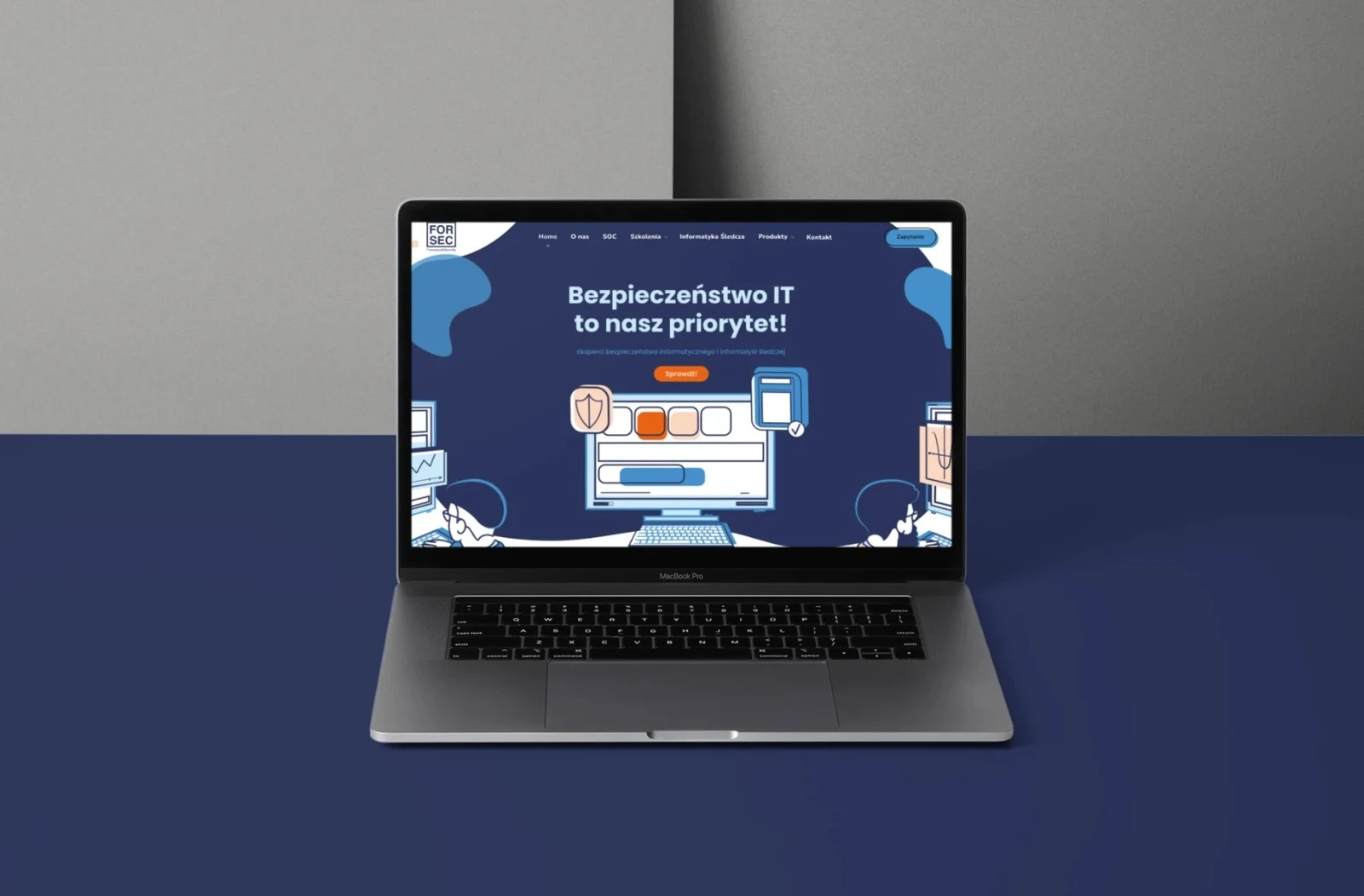 forsec.pl - Projekt Strony Internetowej ForSec SA Katowice