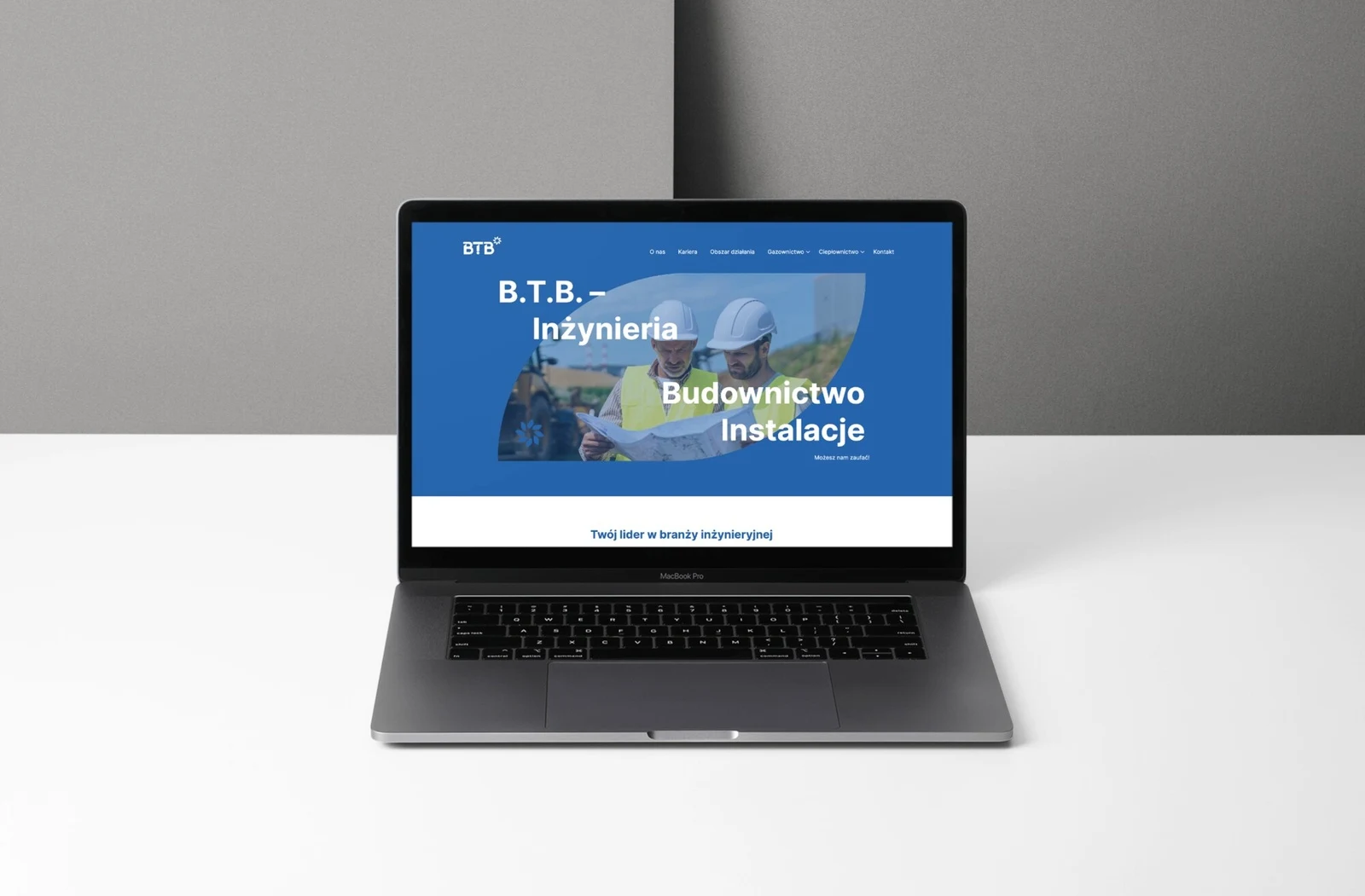 btb-ibi.pl - Progetto del sito web per B.T.B. - Inżynieria Budownictwo Instalacje