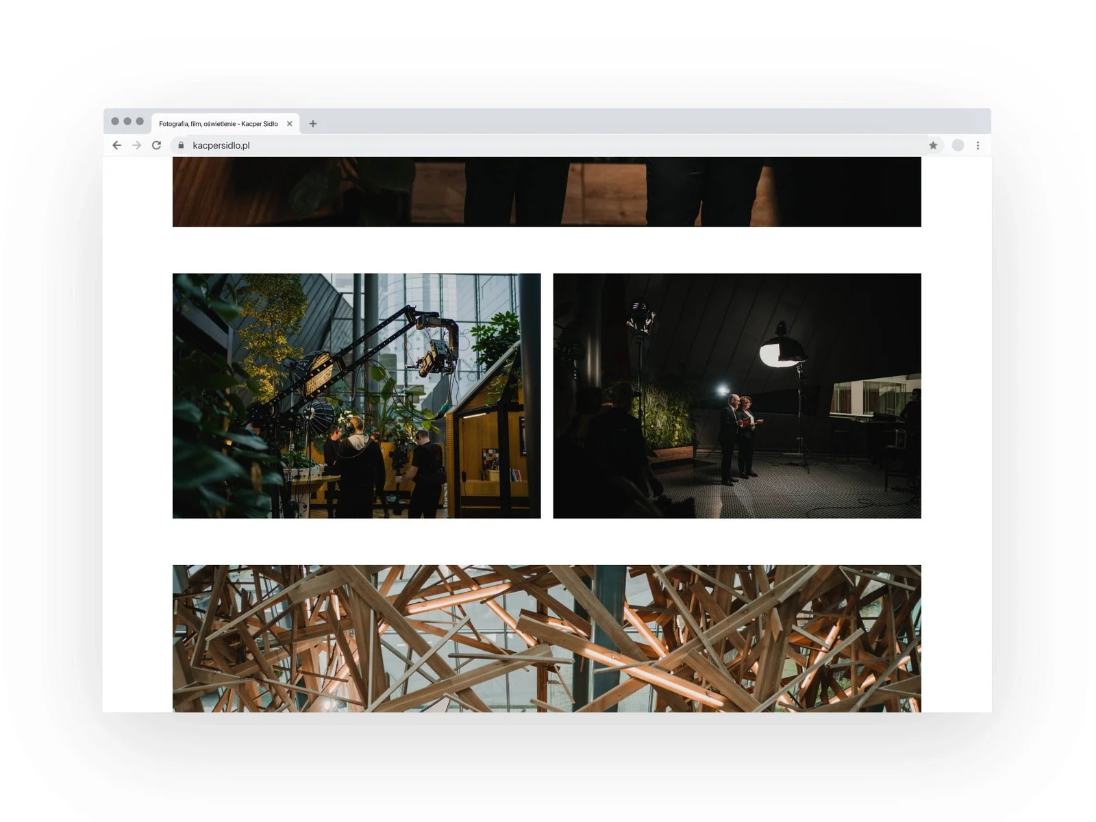 Kacper Sidło — una galleria di fotogrammi dai set cinematografici nel browser